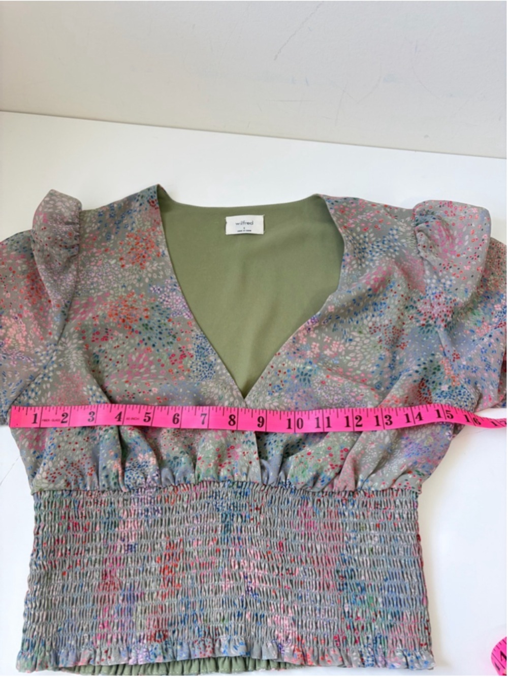 ARITZIA Wilfred Wistful Blouse - Picture 9 of 9